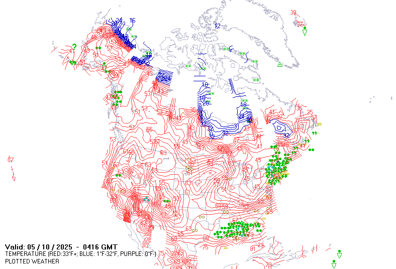 Weather plotter animation